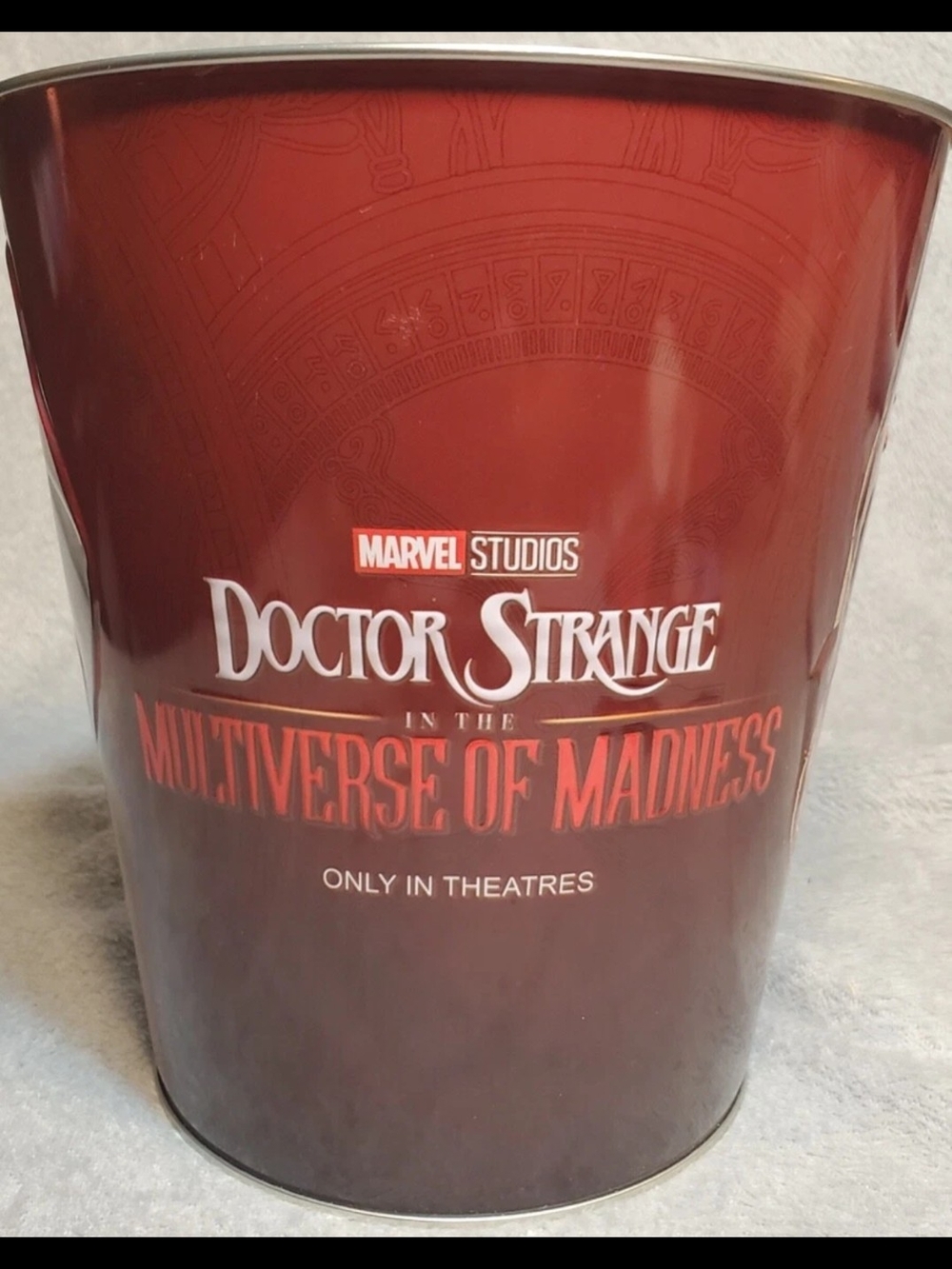 Marvel Doctor Strange w/ Scarlet Witch Multiverse of Madness Tin Popcorn Movie